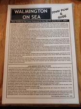 Dads Army Walmington On Sea Town Plan And guide Map