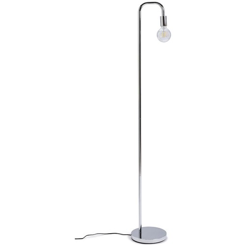 Chrome floor lamp 160cm - chrome,