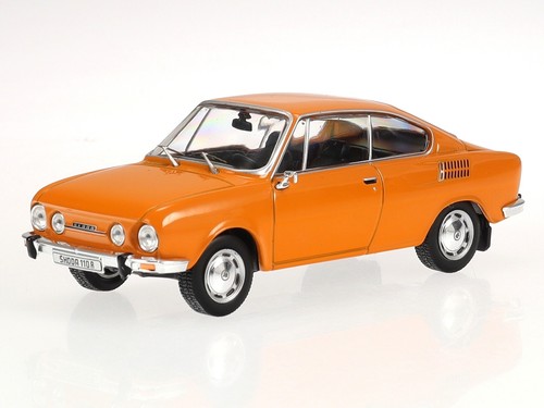 Skoda 110r 1978 orange diecast - skoda,