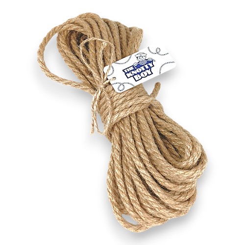 6mm natural jute - 6mm, hessian