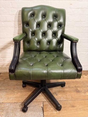 Chesterfield leather captains - leather,