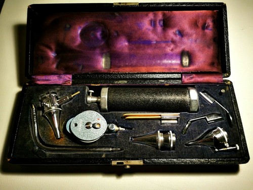 Vintage gowllands otoscope - vintage,