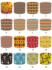 60's 70's 80's Wallpaper Ceiling Lampshade Table Lamp shades Pendant lampshades