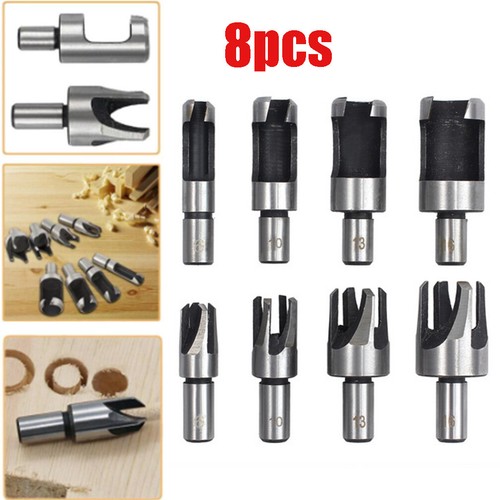 8pc 10mm wood - wood, plug