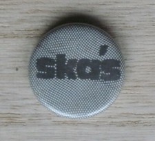 Ska's Vintage 25mm Pin Badge 2 Tone Madness The Specials Rude Boys Skinheads