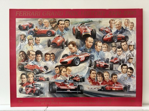 Ferrari drivers print - drivers,