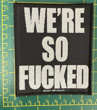 METALLICA HARDWIRED WE'RE SO