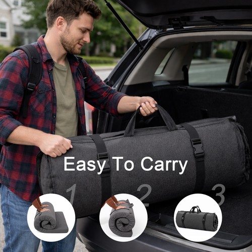 Memory foam camping mattress - camping,