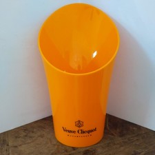 Veuve Clicquot 15" Orange Acrylic Magnum Champagne Ice Bucket