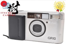 Read🎦［EXC+5 W/Strap］Ricoh GR10 Silver Point & Shoot 35mm Film Camera From...