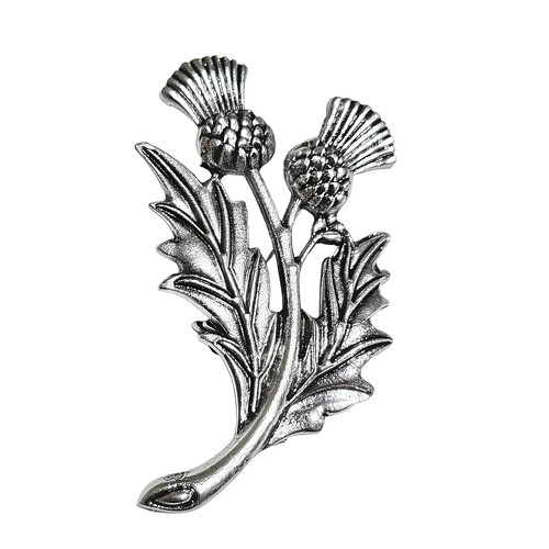 Scottish thistle pin - thistle, badge