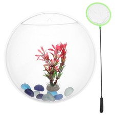  Wall Vase Decor Wall-mounted Aquarium Hanging Planter for Fish Tank