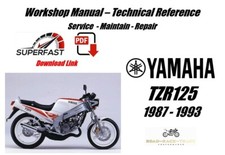Yamaha TZR125 TZR 125 Service