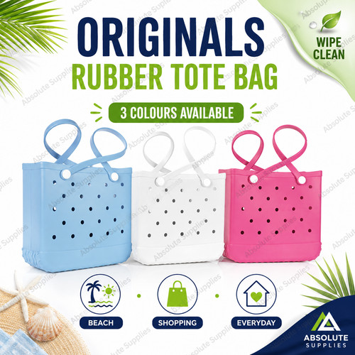 Originals rubber tote - rubber, wipe