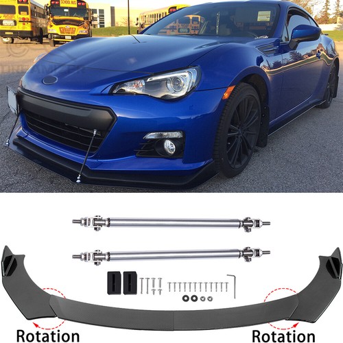 Carbon front bumper - carbon, lip