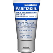 Psoriasin Deep Moisturizing Ointment - 2% Coal Tar - Stops Psoriasis Itching,...