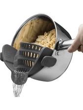 1pc, Strainer, Pot Strainer, Adjustable Clip On Strainer For Pots Pans And Bowls