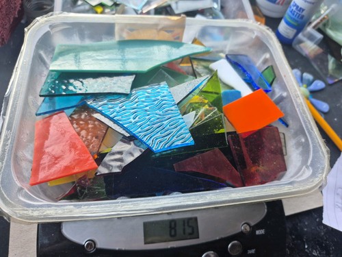 815g stained glass suitable - stained,