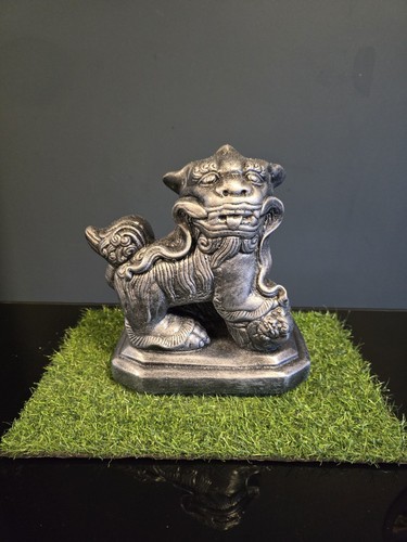 Stone garden foo dog - stone, ornament