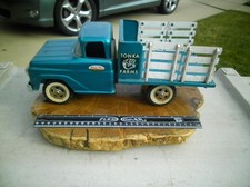Really Nice Vintage 1958 -59 Pressed Steel Tonka Toy Farm Stake Truck Excellent
