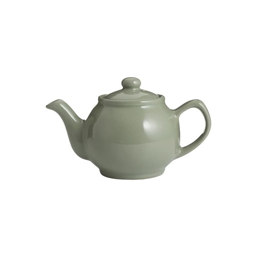 Sage green filter teapot - filter, retro