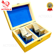 4" Cast Iron V Block Set 2 Pcs