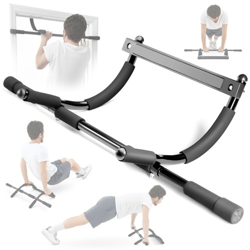 Pull bar doorway heavy duty - up,