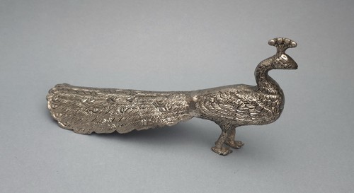 Silvertone metal figurine - silvertone,