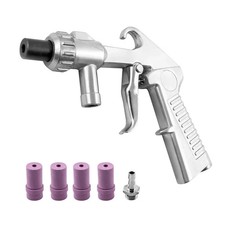 ® Sand Blasting Gun Kit Sandblaster Air Siphon Feed Blast Gun with 4pcs 4.5mm