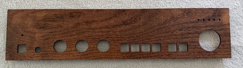 Faceplate nad 3020 red oak - faceplate,
