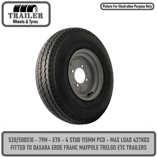 Trailer wheel rim - wheel, &