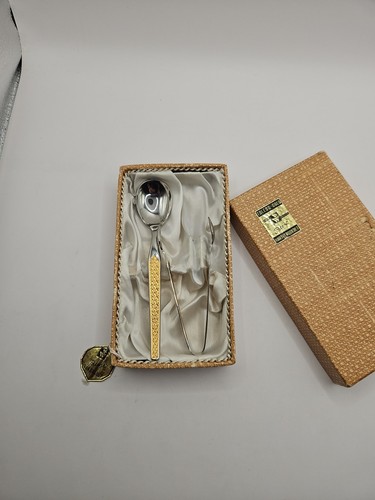Cutlery set patent - , plated