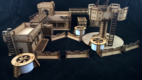 Remote outpost scenery - outpost, c