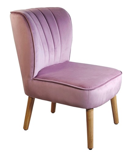 Velvet accent chair - velvet,