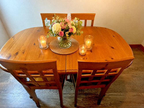 Pine solid wood extendable - solid,