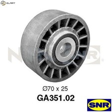 TENSIONER PULLEY VRIBBED BELT