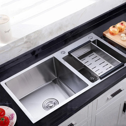 Double bowl stainless steel - double,