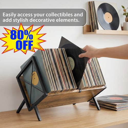 Vinyl record storage holder - record,