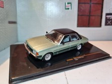 1:43 Ford Cortina Ghia Taunus 1983 2.3 Green Scale Model Diecast IXO Car