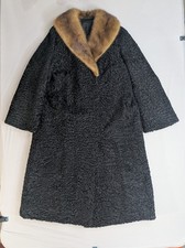 Vintage Persian Curly Lamb