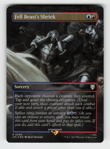 Fell beast shriek - fell,