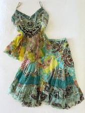 Rene Derhy Boho Sequinned Top