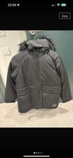 Topshop Sno Black Ski Jacket