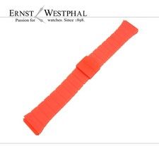 Original FORTIS watch strap with stainless steel folding clasp