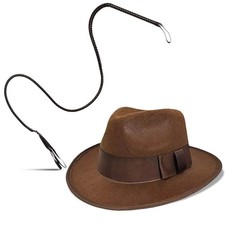 Indiana Jones Fedora Hat Bull