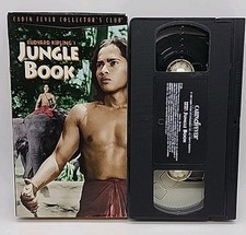 Rudyard Kipling's Jungle Book VHS - Cabin Fever Collector's Club