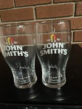 John Smiths Pint Glass x 2