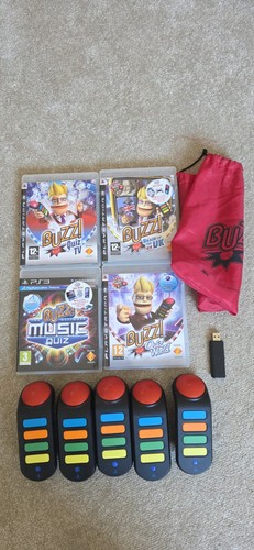 Ps3 buzz quiz - quiz, bundle