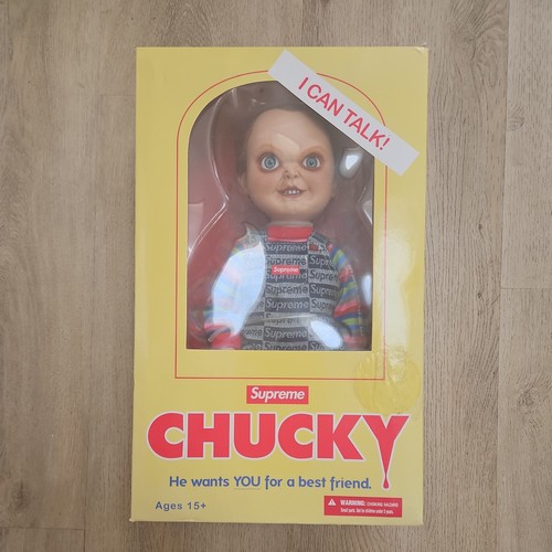 Supreme chucky doll mezco with - supreme,