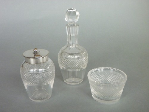 Vintage glass cruet - glass,